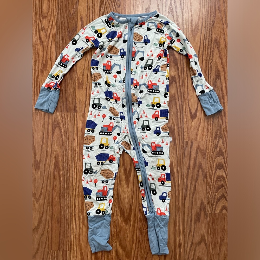 Little Sleepies Construction Zippy